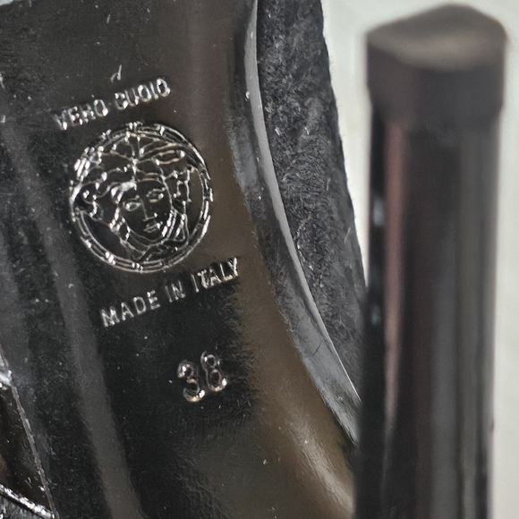 VERSACE ANKLE BOOTS - Picture 12 of 16